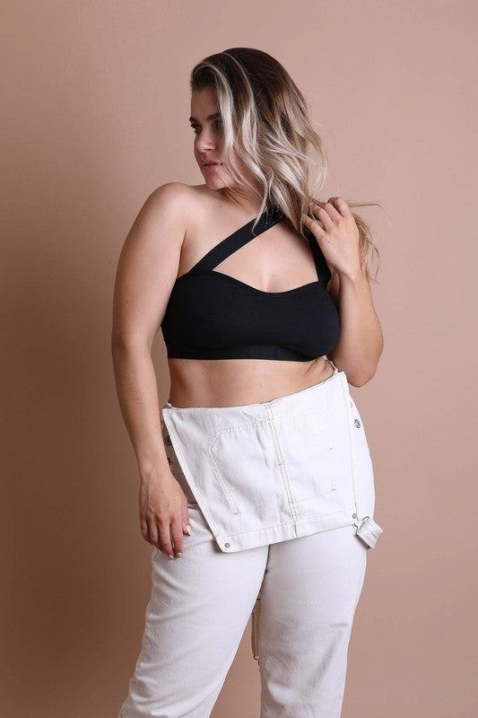 Curve Cross Front Bralette