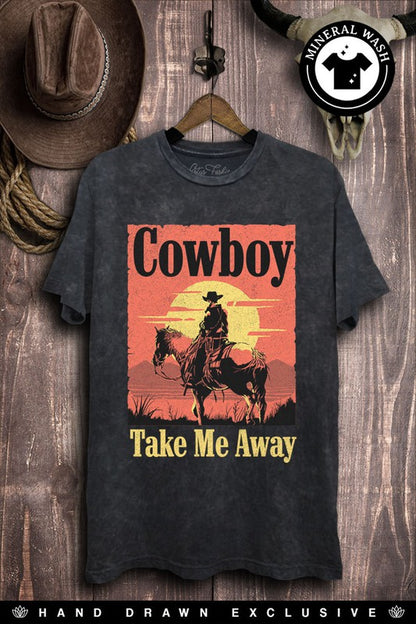 "Cowboy Take Me Away" Graphic Tee