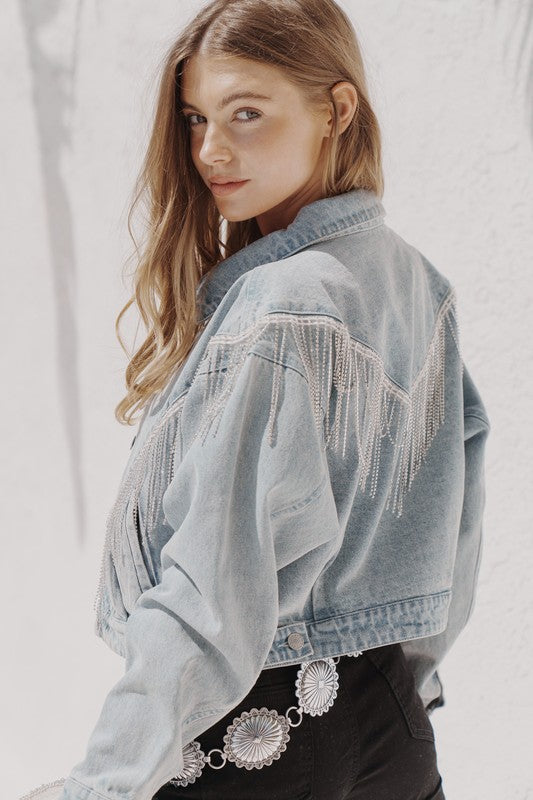 Fringe Fling Denim Jacket