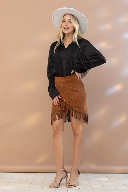 Desert Winds Fringe Blouse