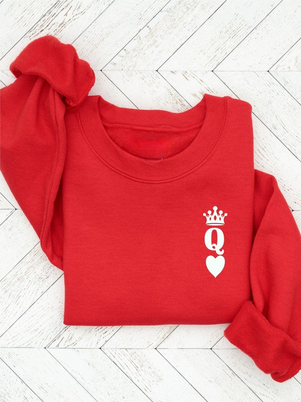 "Queen of Hearts" Sweatshirt