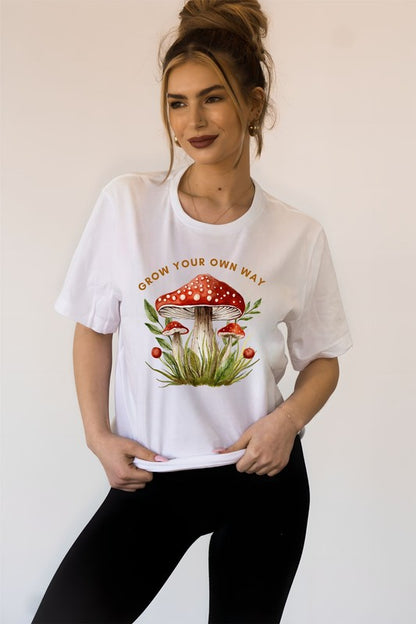 "Grow Your Own Way" Graphic Tee