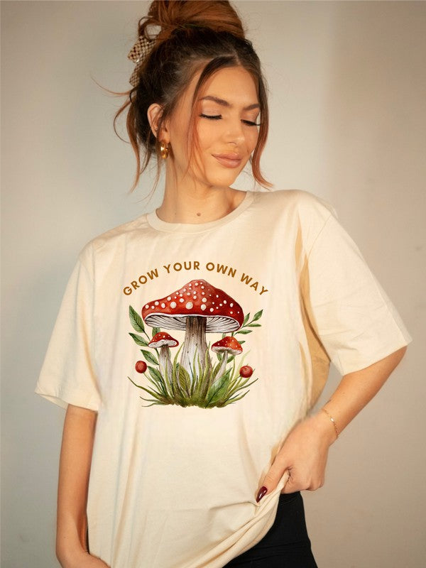 "Grow Your Own Way" Graphic Tee