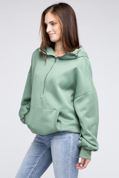 Morning Stroll Stitch Detail Hoodie