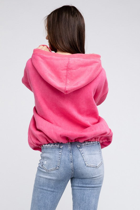 Morning Stroll Stitch Detail Hoodie