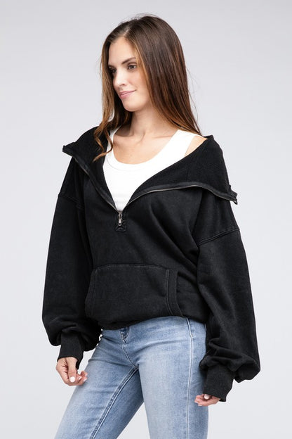 Morning Stroll Stitch Detail Hoodie