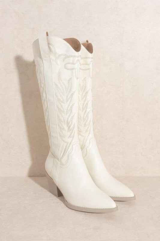 Southwest Symphony Embroidered Western Boots