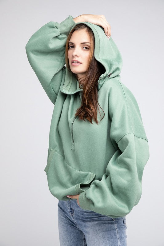 Morning Stroll Stitch Detail Hoodie