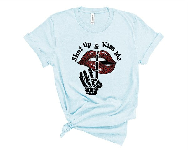 Curve "Shut Up & Kiss Me" Graphic Tee